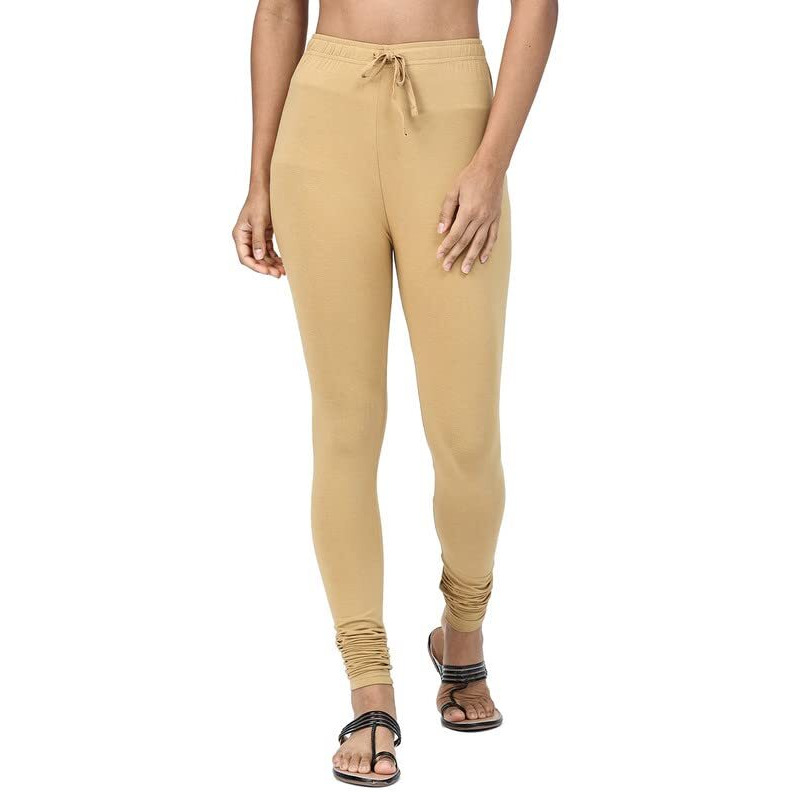 Robinbosky Premium Cotton Lycra Sandal Churidar Leggings (L, Sandal)