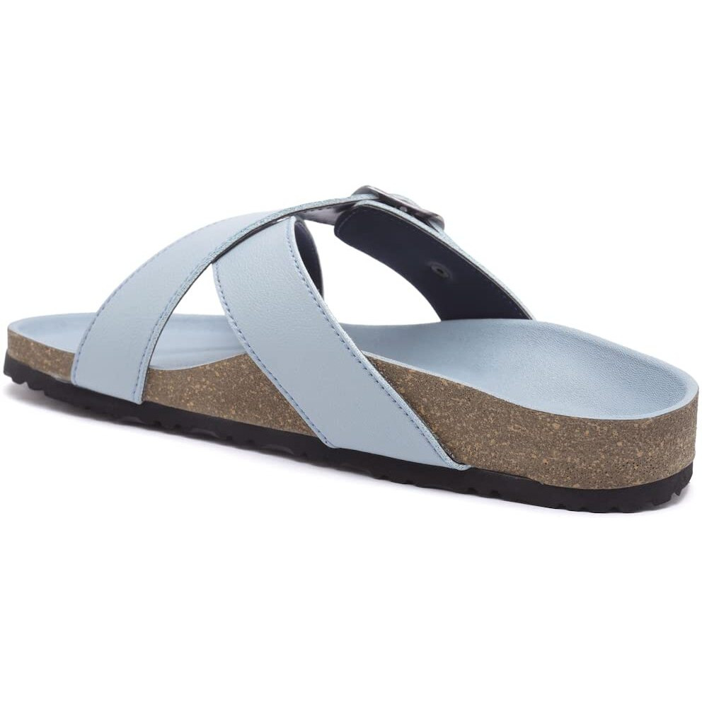 Refoam Owrfmo-03(W) Women's Outdoor | Trendy | Stylish Powder-Blue Synthetic Leather Casual Sandal