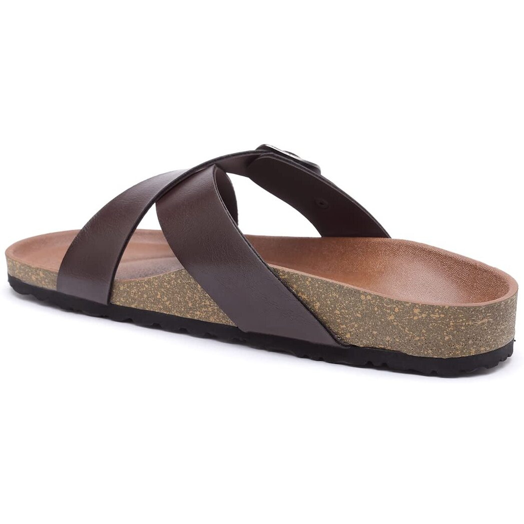 Refoam Owrfmo-03(W) Women's Outdoor | Trendy | Stylish Brown Synthetic Leather Casual Sandal
