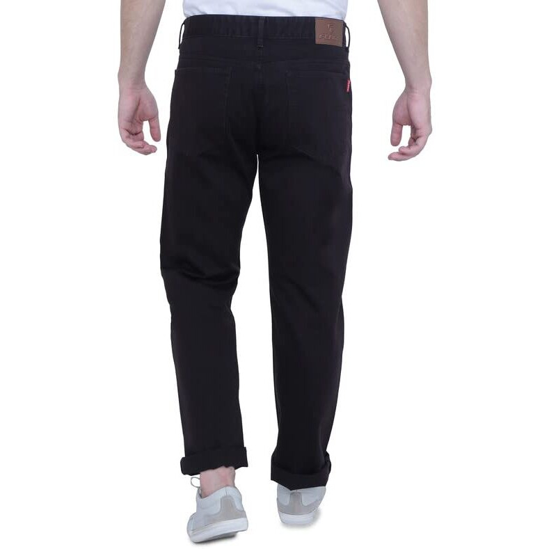 Flags Men's Jeans Silky Denim Dkwine Colour (Basic008Ns) Size 36