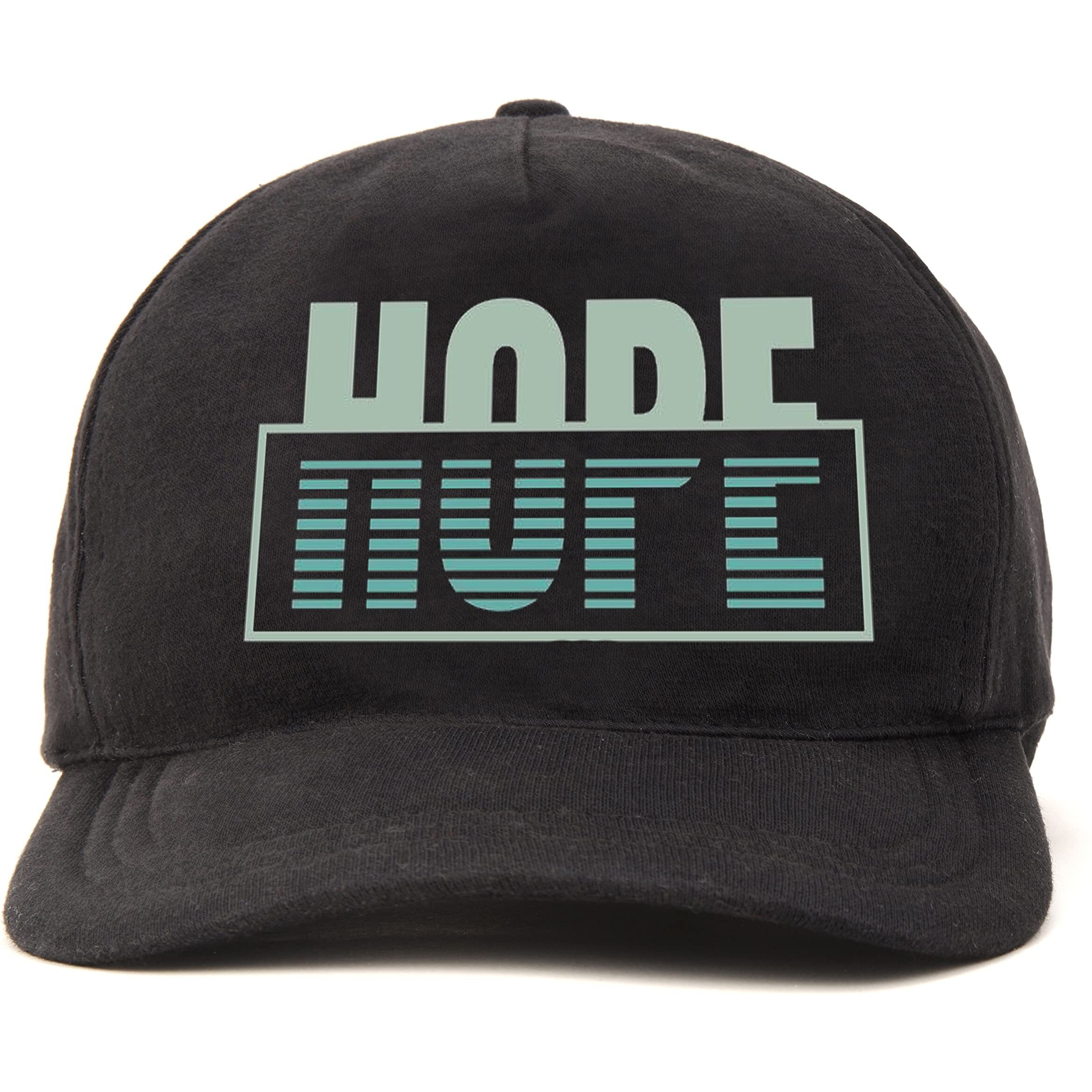 Primebox Head Caps For Men Unisex With Adjustable Velcro Strap Cap Summer Caps Men Sports Cricket Caps, Gym Cap (Black Cap Hope Png Print)