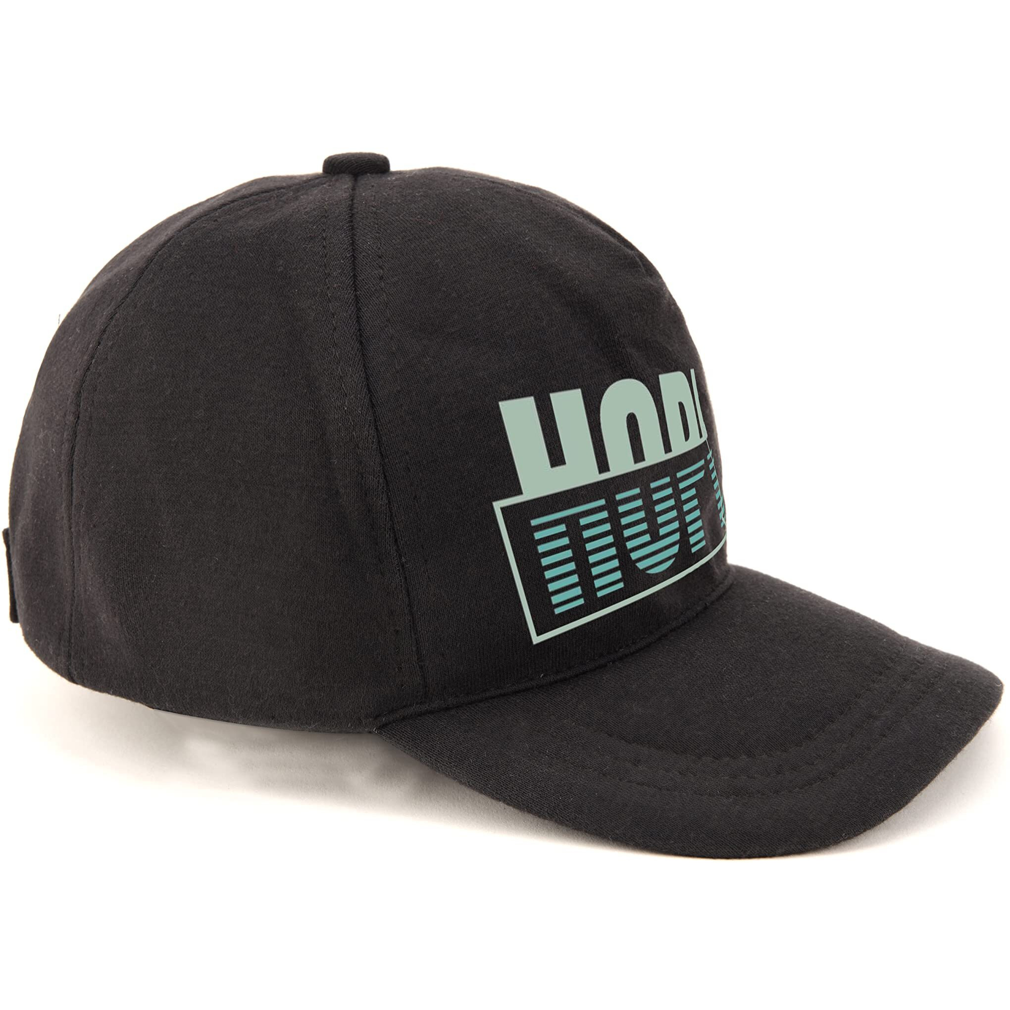 Primebox Head Caps For Men Unisex With Adjustable Velcro Strap Cap Summer Caps Men Sports Cricket Caps, Gym Cap (Black Cap Hope Png Print)
