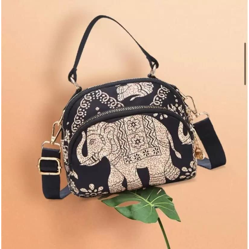 Handcuffs Women Sling Bags Stylish Korean Handbags Casual Crossbody Bag Lightweight Side Bag (Assorted) (Black)