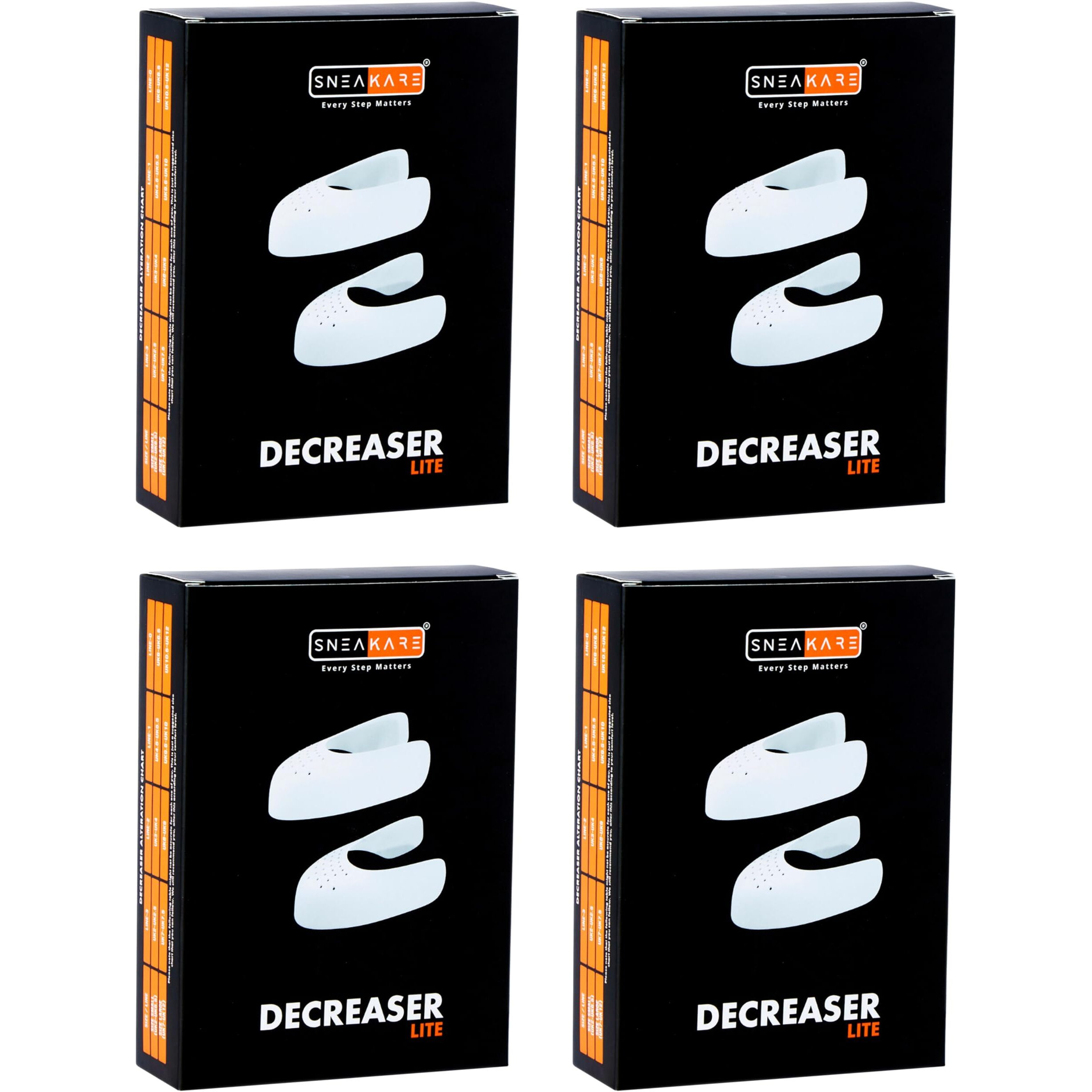 Sneakare Small Pairs Crease Protector For Sneakers (Pack Of 4) Anti Wrinkle, Sneaker Accessories For Men, Shoes Protector, Shoe Decreaser, Crease Guard, Sneaker Protector For Men Shoes