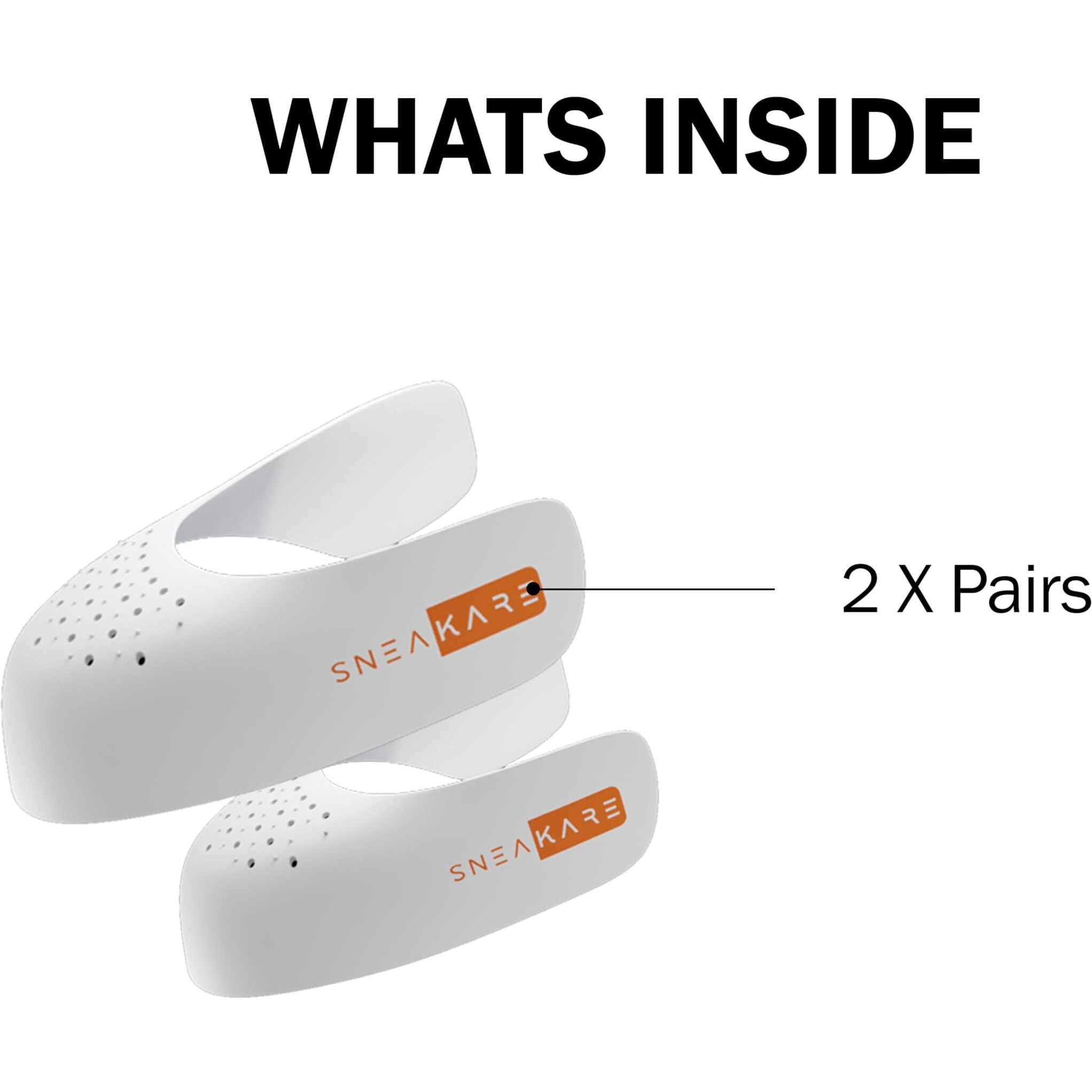 Sneakare Decreaser Lite Large Pairs (Pack Of 2) Crease Protector For Sneakers,Anti Wrinkle, Sneaker Accessories For Men, Shoes Protector, Shoe Decreaser, Crease Guard, Sneaker Protector For Men Shoes