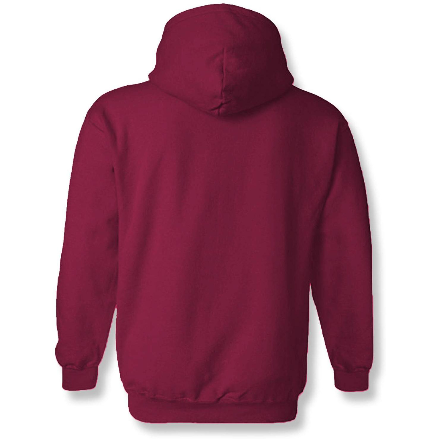 Adro Men's Cotton Neck Hooded Sweatshirt (H20-M-Mom-Mr_Maroon_3Xl)