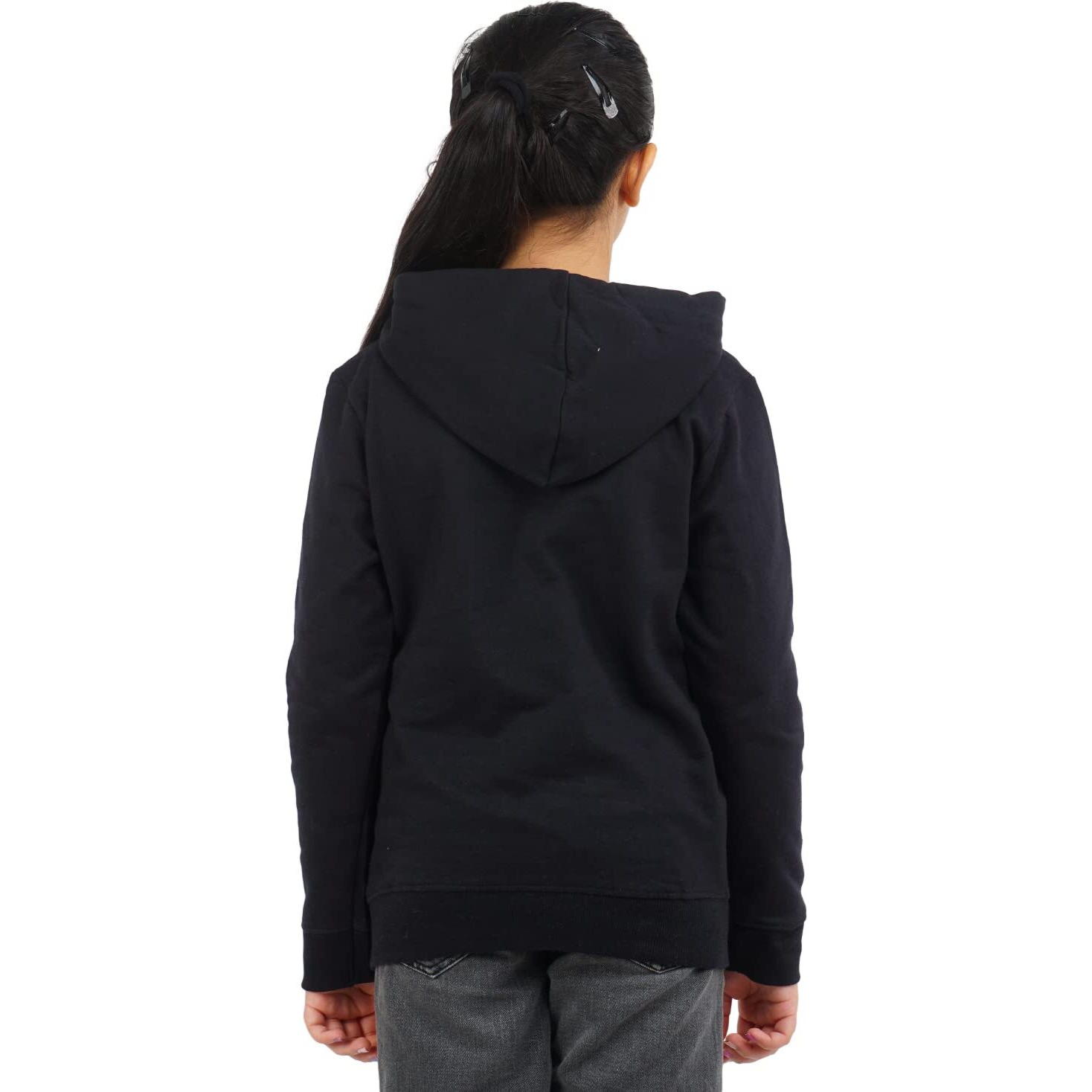 Real Basics Girls Cotton Hooded Sweatshirt(Rb-Ghood-P1-34-Lion_Multicolor_3-4 Years)