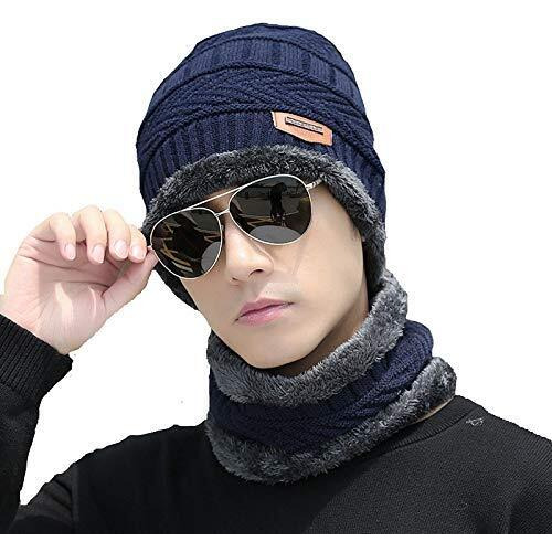 Digital Shopee Unisex's Cold Weather Headband (Esg-Cap-Scarf-Woven-Blue