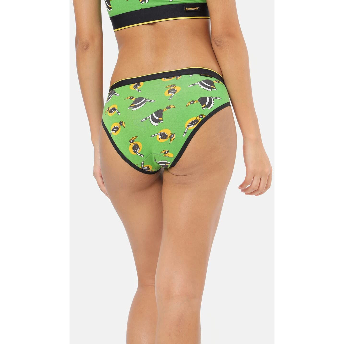 Bummer Women's Printed Micro Modal Bikinis Panties | Soft & Breathable Underwear | Pack Of 1