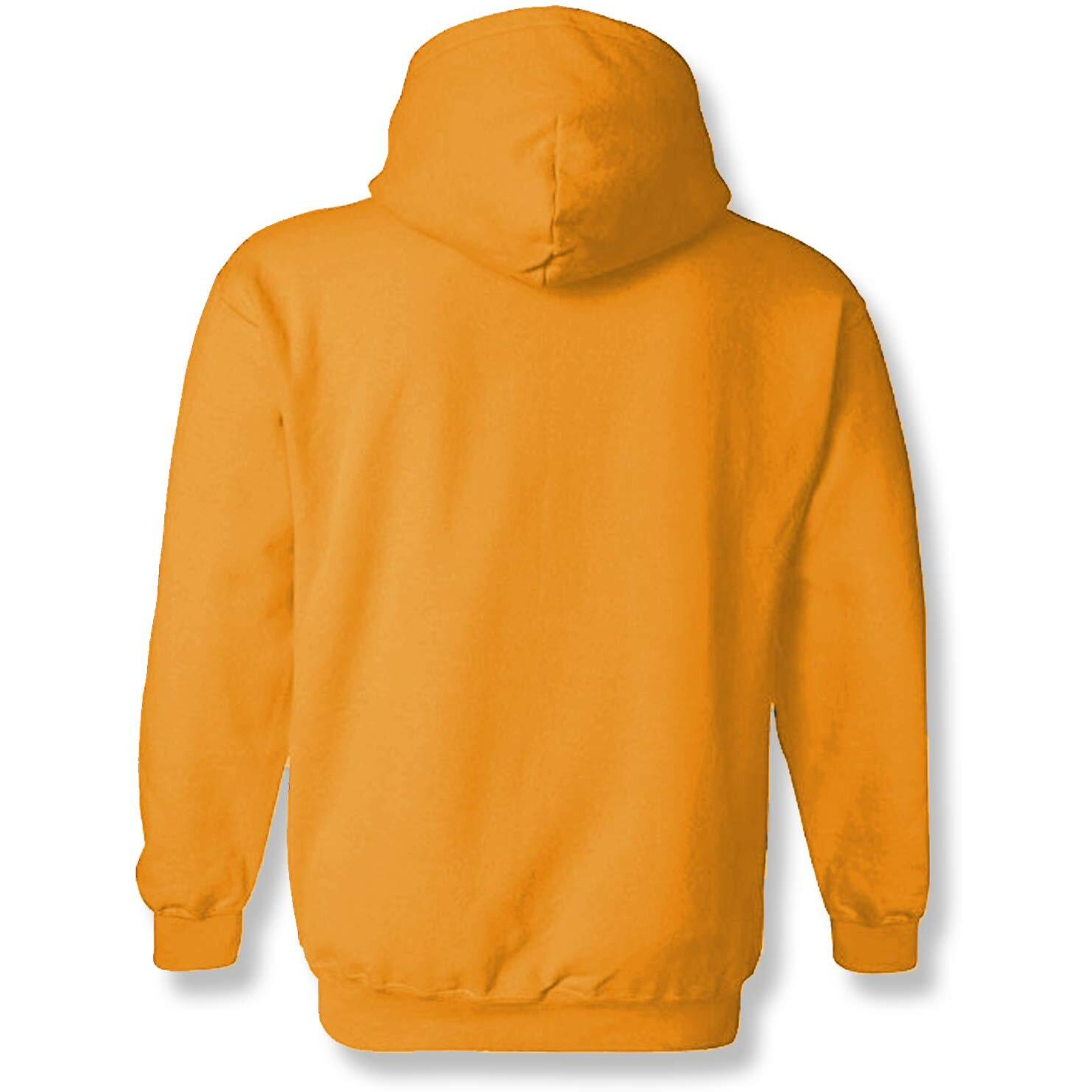 Adro Men's Cotton Neck Hooded Sweatshirt (H20-M-Mom-Mu_Mustard_2Xl)