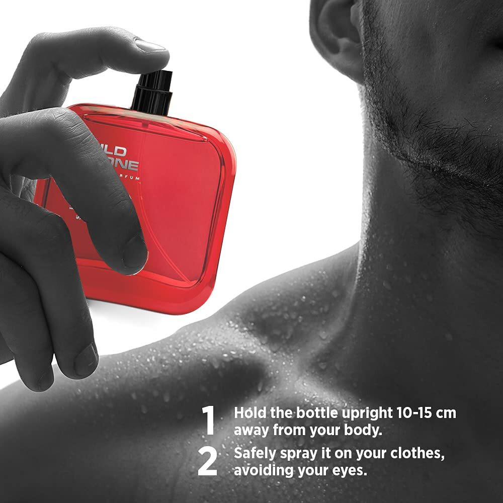 Wild Stone Ultra Sensual Perfume Spray For Men, 50Ml