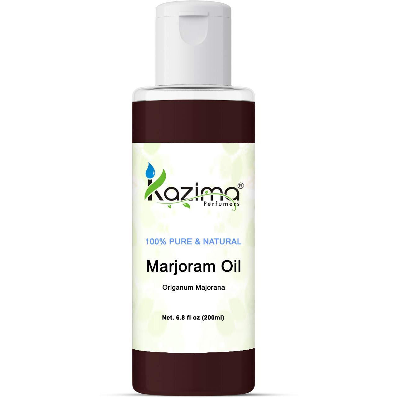 Kazima Marjoram Essential Oil - 100% Pure Natural & Undiluted For Skin Care & Hair Care (200Ml)