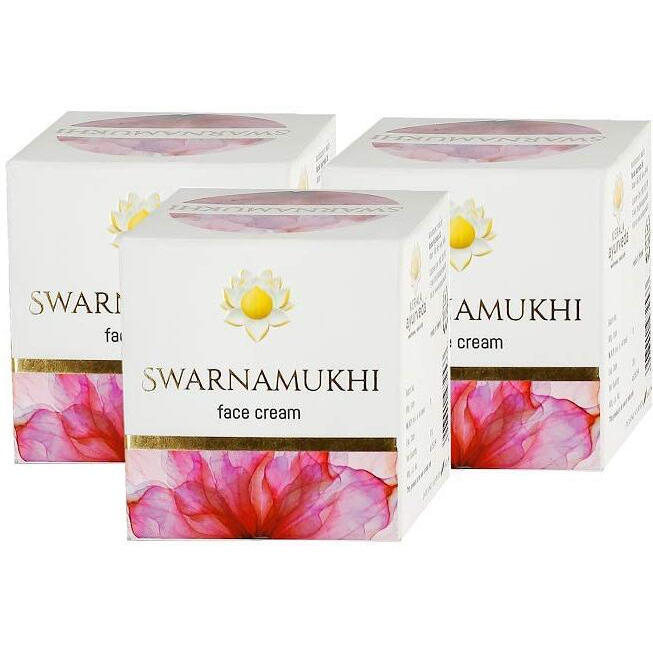 Kerala Ayurveda Swarnamukhi Face Cream - 20 G (Pack Of 3)