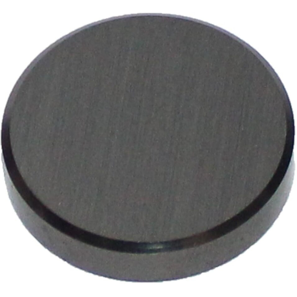 Riseom Brass Round Mirror Cap/Screws Cap Cover/Nails Decorative/Mirror Nail Decorative Cover (Pack Of 10, 25Mm-Matte Black)