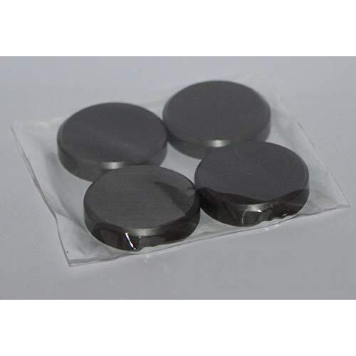 Riseom Brass Round Mirror Cap/Screws Cap Cover/Nails Decorative/Mirror Nail Decorative Cover (Pack Of 10, 25Mm-Matte Black)