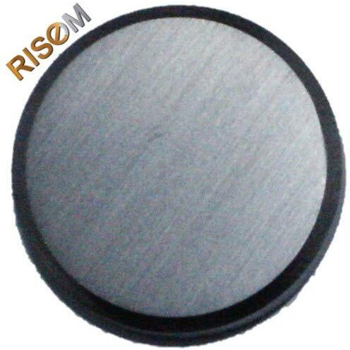 Riseom Brass Round Mirror Cap/Screws Cap Cover/Nails Decorative/Mirror Nail Decorative Cover (Pack Of 10, 25Mm-Matte Black)