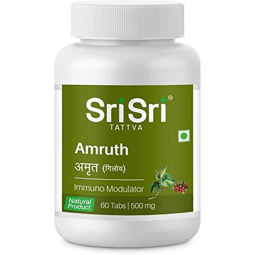 Sri Sri Tattva Ayurveda Amruth 500 Mg, 60 Tablet- Pack Of 4