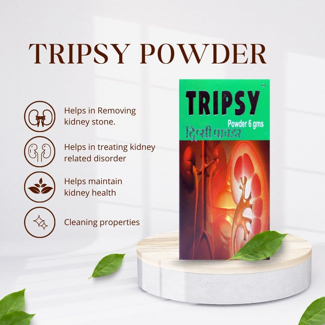 Ytm Ayurvedic Tripsy Powder Kidney Cleanse Supplement Kidney Support Formula Helps Support Healthy Kidneys & Urinary Tract Support