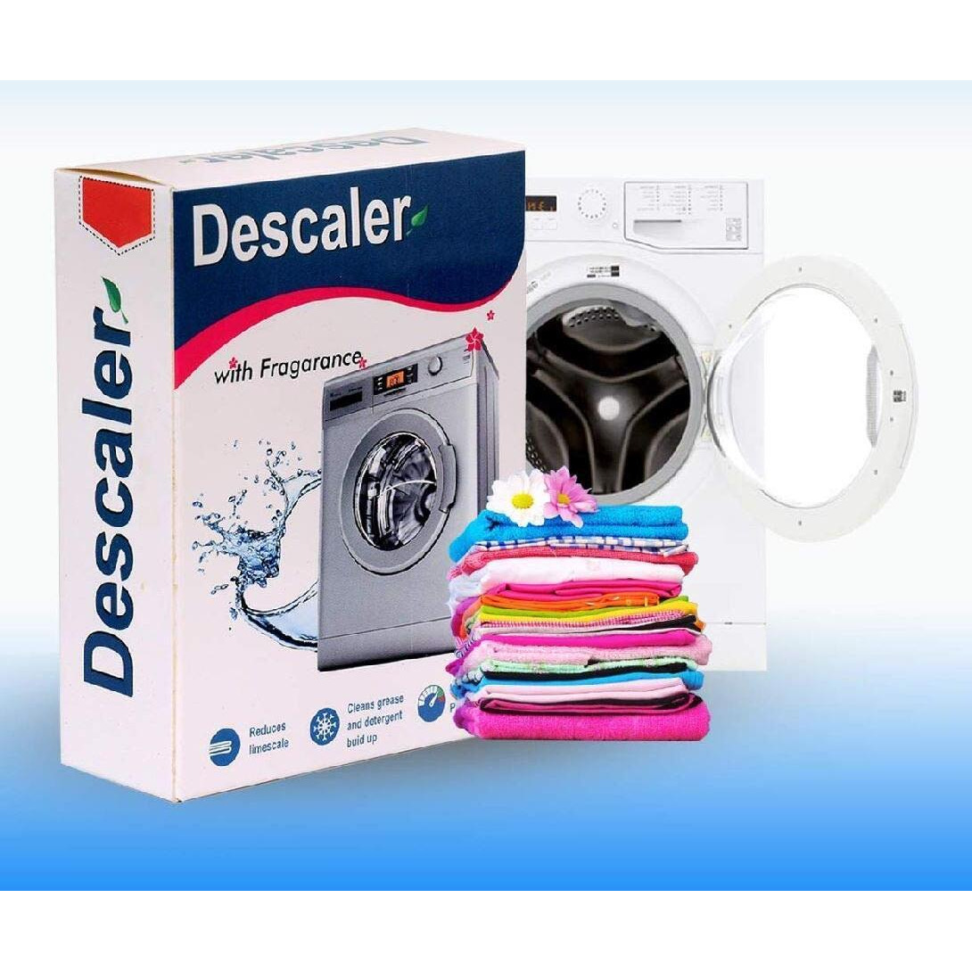 Kedy Descaler Powder For All Washing Machines (Samsung, Whirlpool, Lg, Bosch, Haier, Godrej) (Washing Machine Descaling Powder And Drum Cleaner) Scale Remover (Powder Pack Of 3)