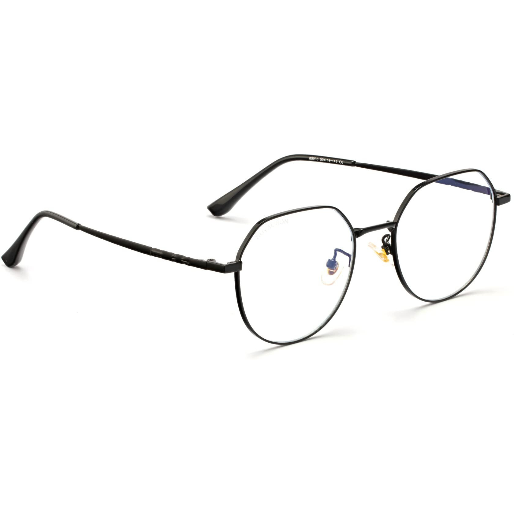 Royal Son Round Computer Eye Protection Glasses For Mobile Men Women Transparent