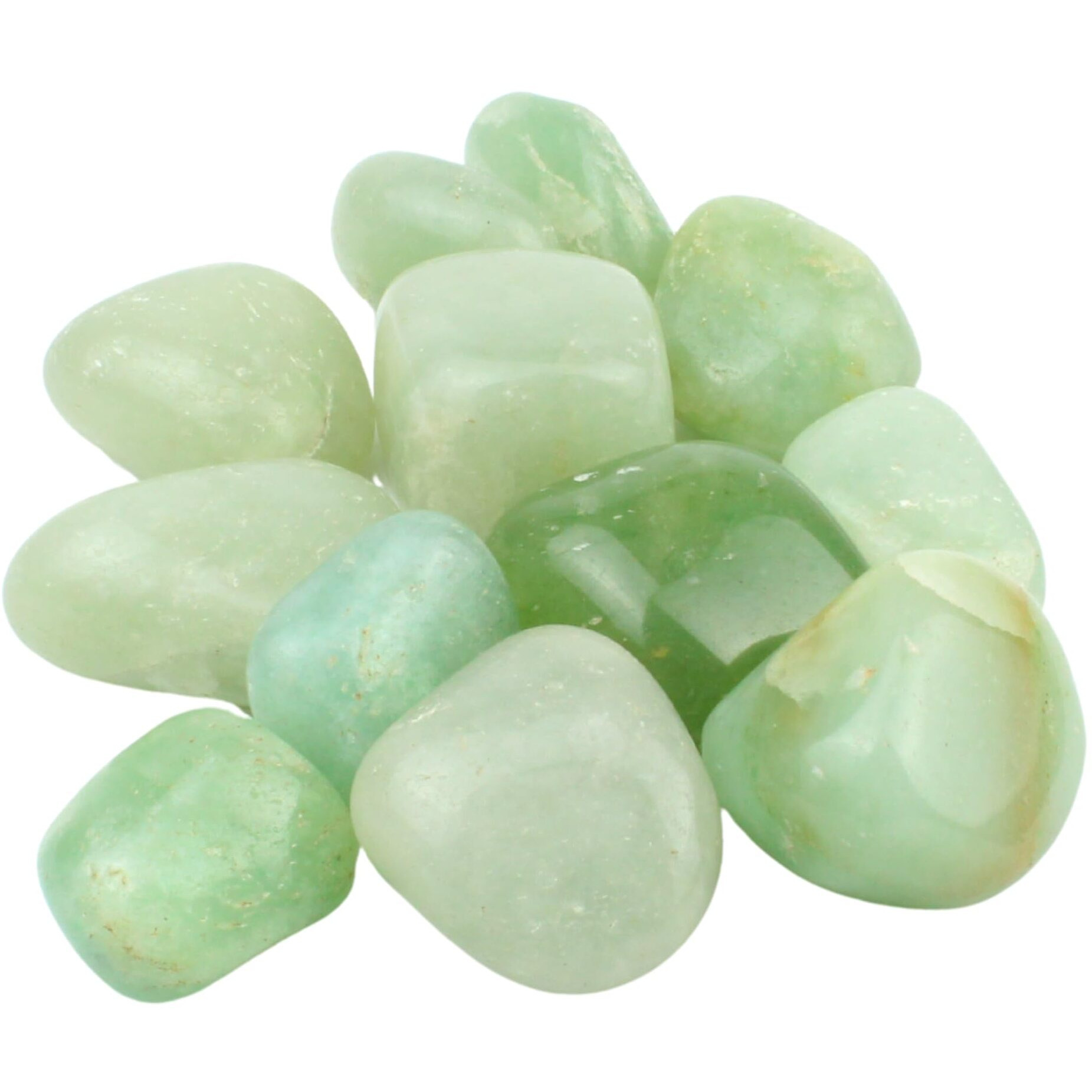Remedywala Energized Green Aventurine Tumble Stone For Reiki Healing | Polished Tumble For Reiki Healing | Tumble Stone | Stone 100 Grams