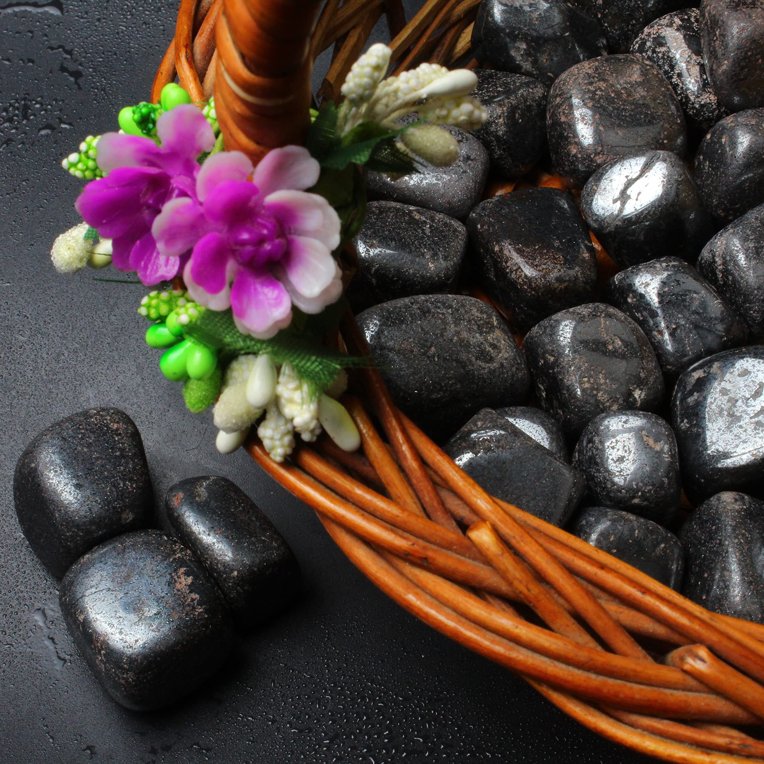 Remedywala Energized Hematite Tumble Stone | Pack Of 100 Grams
