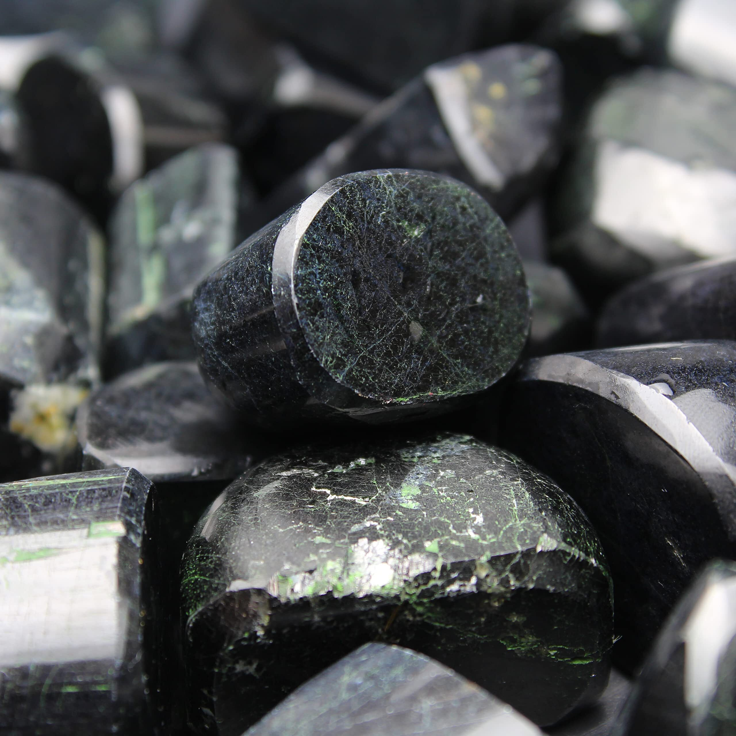 Remedywala Black Tourmaline Tumble Stone For Crystal Healing