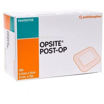 Waterproof Transparent Wound Dressing, Skin-Colored, Hypoallergenic & Wash-Proof Adhesive Bandage For Post-Surgical & Injury Protection, 6.5Cm X 5Cm (Pack Of 10)