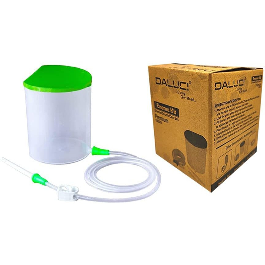 Daluci Pvc Enema Kit For Home Use With Instruction | Enima Home Kit For Adults Reusable & Washable Anema Kit For Mens And Women  (1500 Ml)