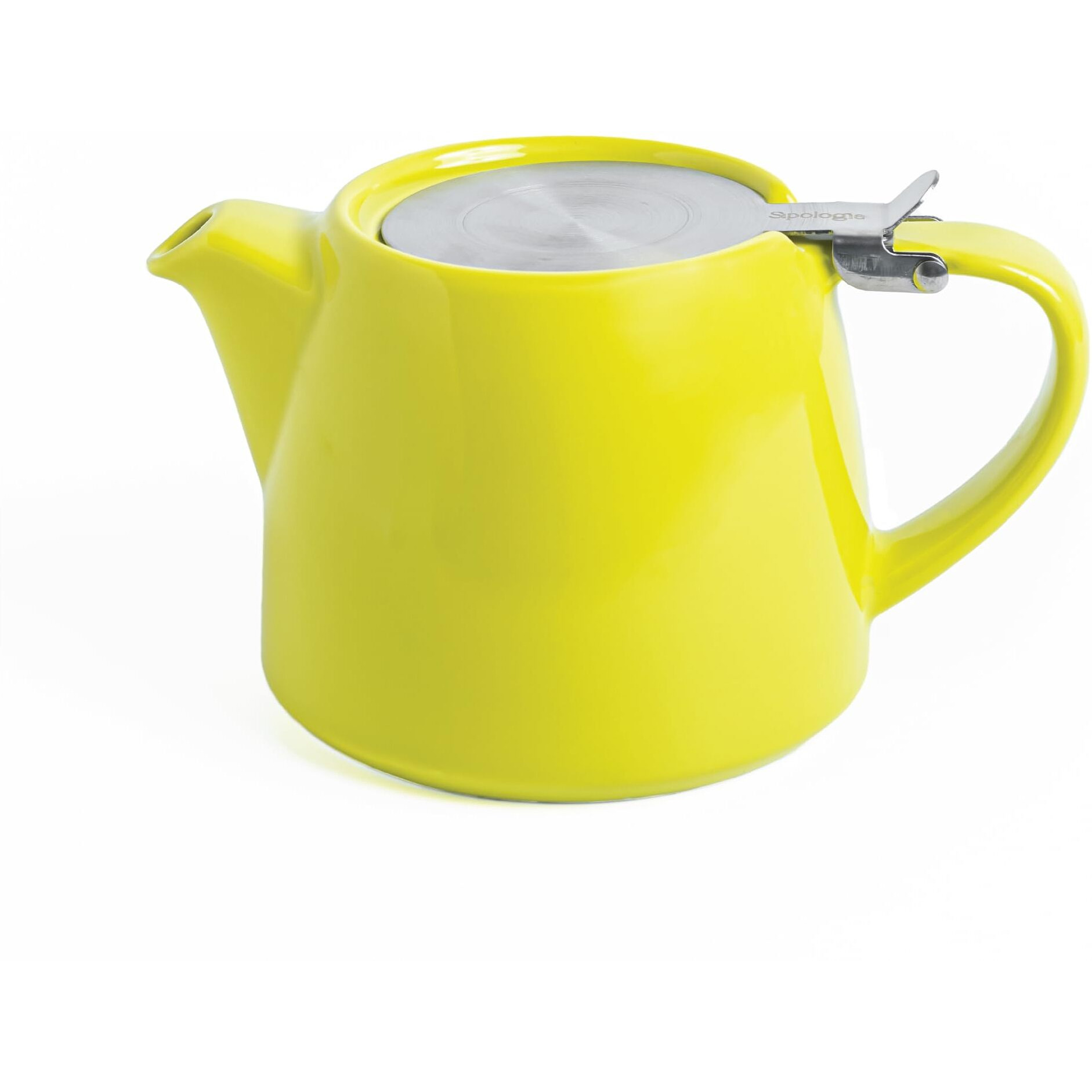 Glenburn Tea Direct Ceramic Teapot Kettle With Infuser  Perfect Loose-Leaf, Flowery, Herbal, Green Tea Maker  High Fired, Finely Glazed Ceramic With Fine Mesh Stainless-Steel Infuser, Green, 400Ml