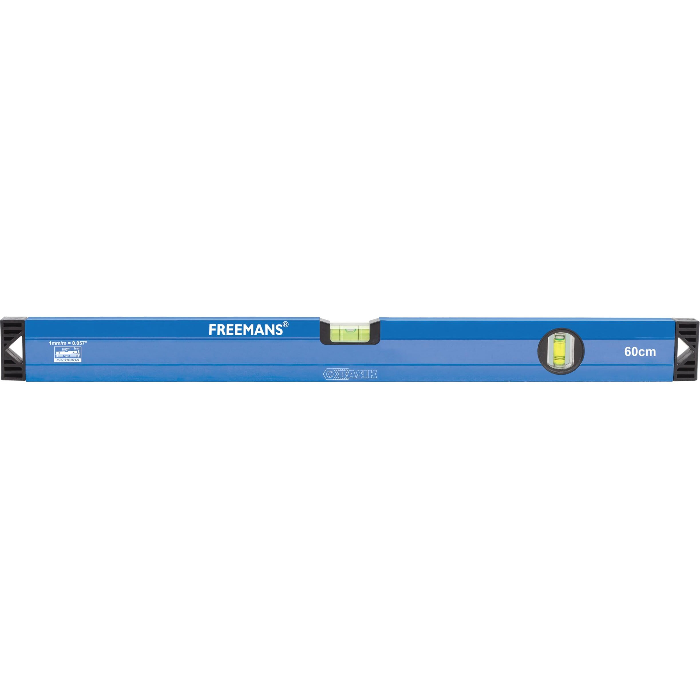 Freemans Bslm260M Basik Spirit Level With Magnet 60 Cm