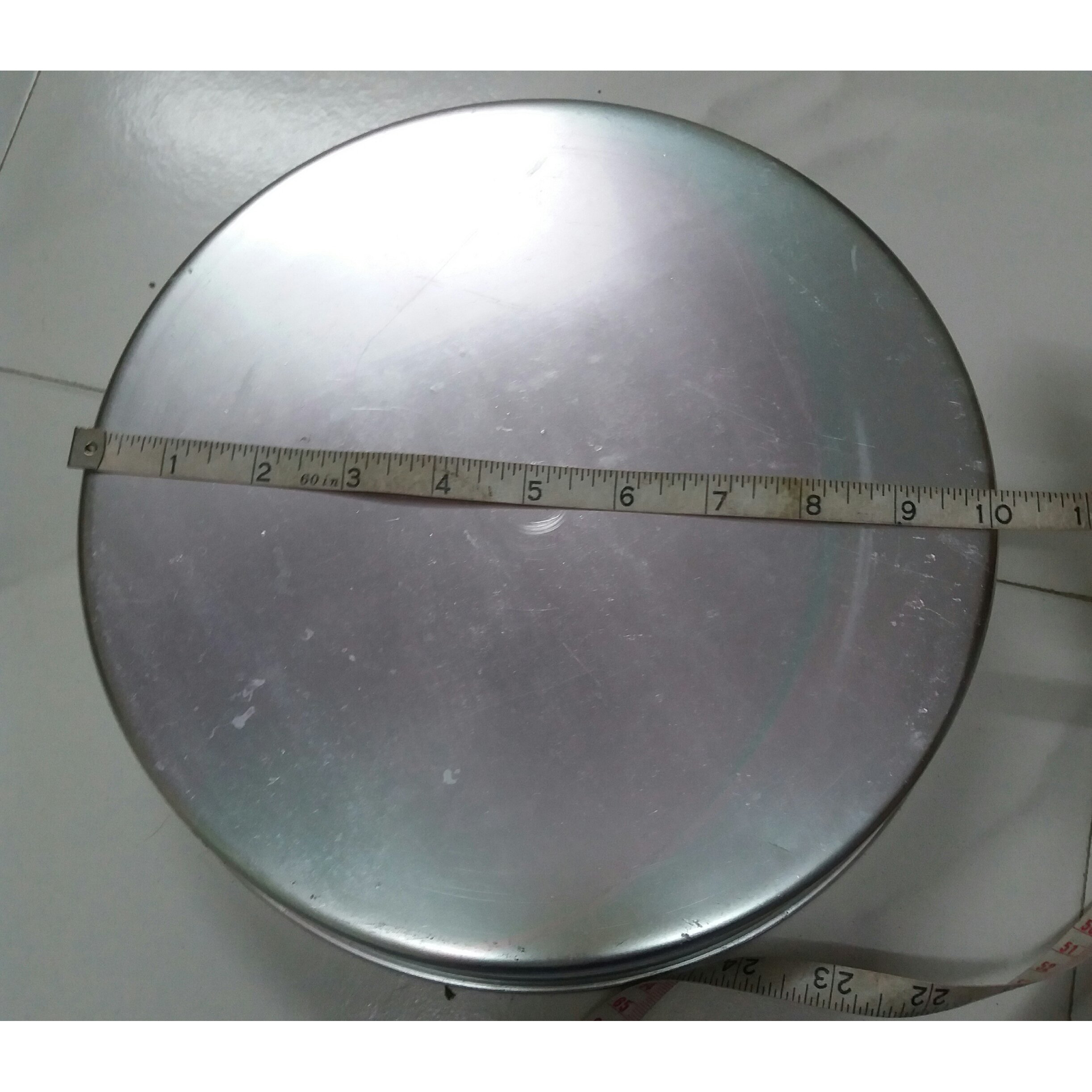 Rinkle Trendz Aluminium Round Cake Mould Cake Pan Cake Tin 10 Inches For Baking 2 Kg - 2000 Grams For Oven