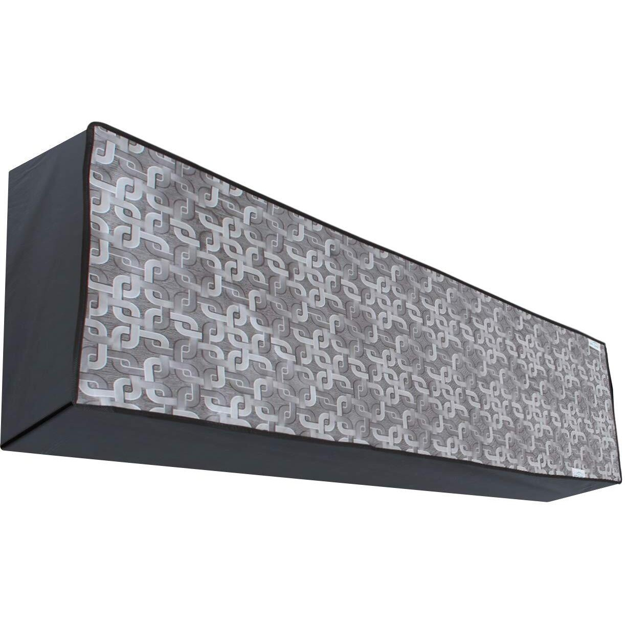 Dream Care Ziczac Printed Ac Cover For 2 Ton Split In Unit- Grey