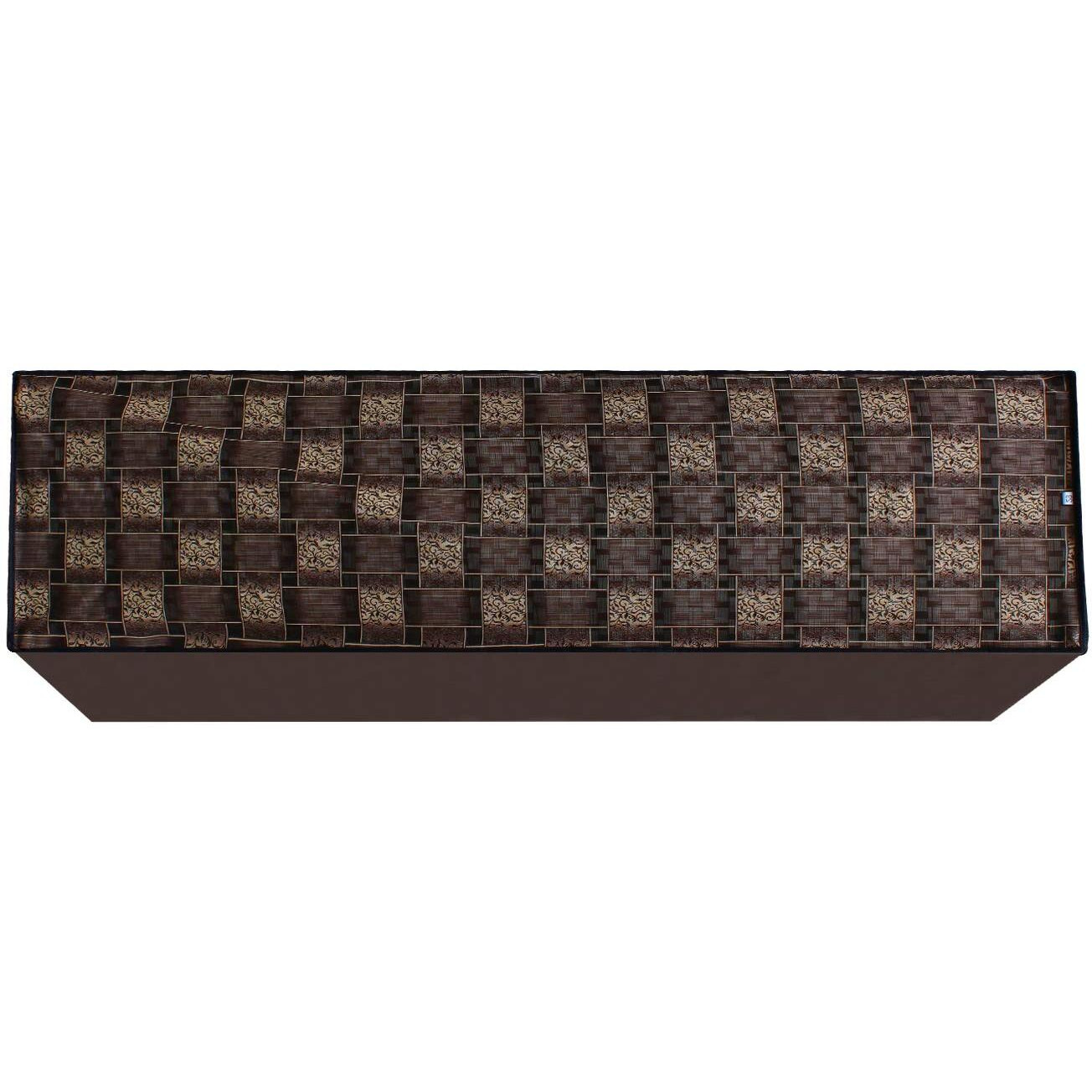 Dream Care Classic Brown Printed Ac Cover For Blue Star Bi-5Hw12Zcrx 1 Ton 5 Star Split In Unit