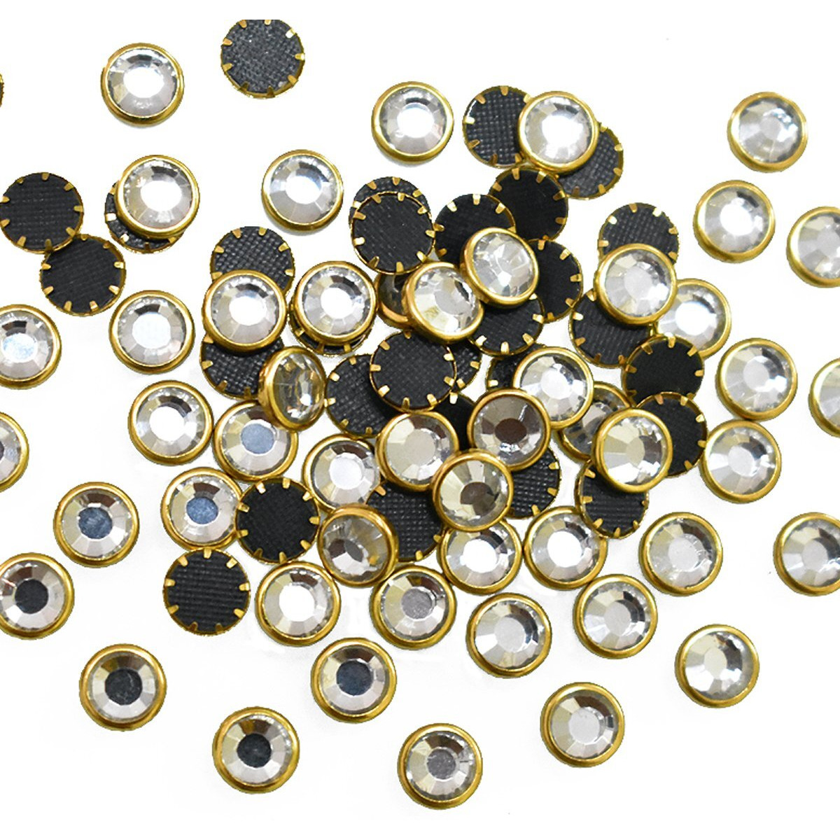 Embroiderymaterial Kundans For Jewellery,Craft,Embroidery Making(Round Shape, 3Mm, 500 Pieces)