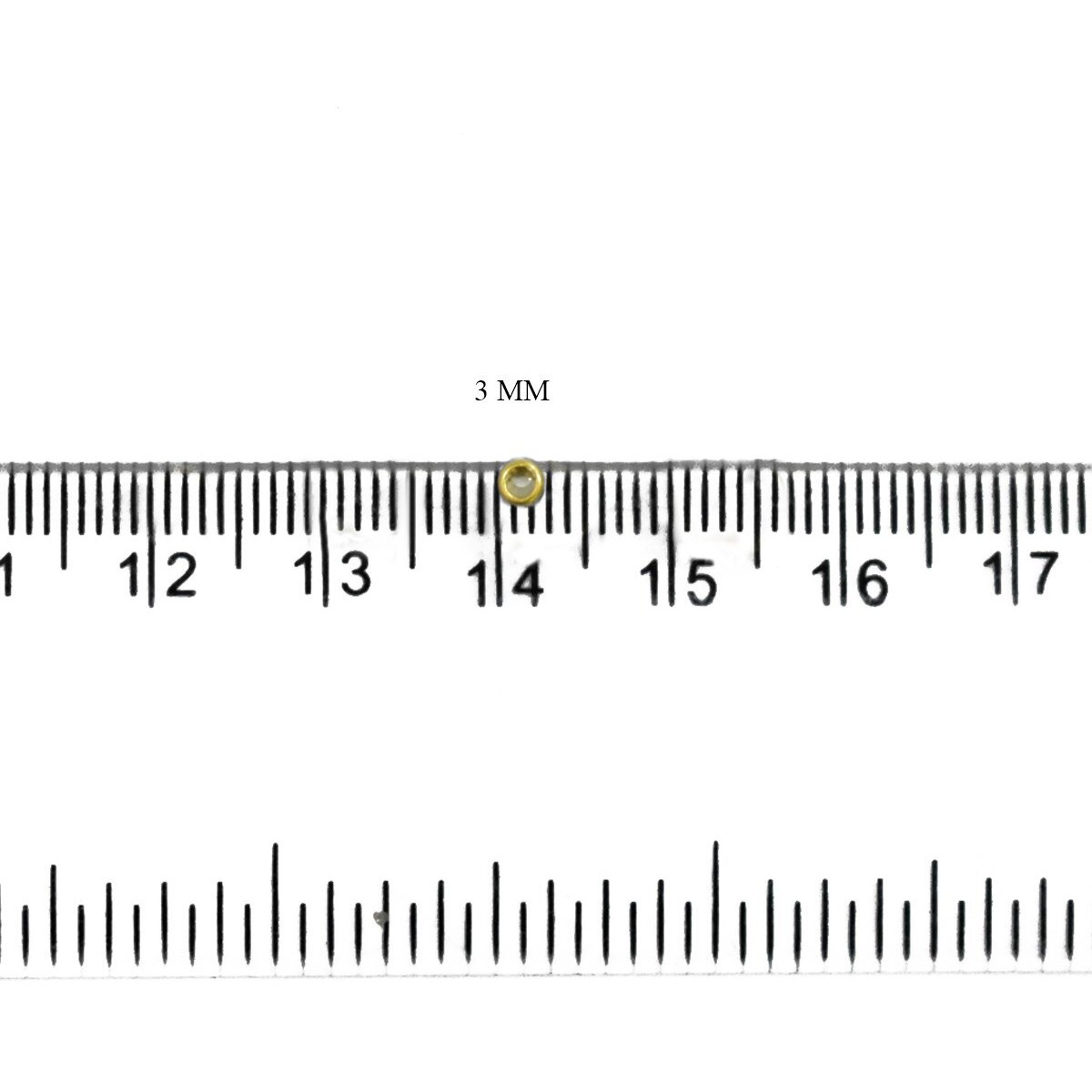 Embroiderymaterial Kundans For Jewellery,Craft,Embroidery Making(Round Shape, 3Mm, 500 Pieces)