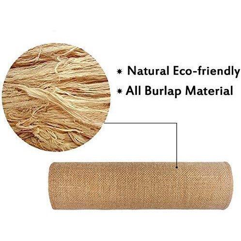 Home Buy Laminated Rocket Natural Color Jute Fabric 51 Cm Width One Mtr Packing Used For Making Jute Bags Art & Craft,Home Decore Matting, Patchwork