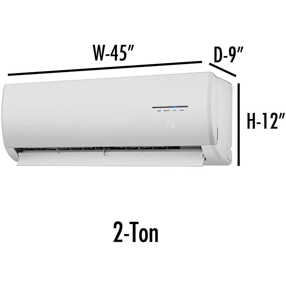 Dream Care Waterproof Multicolor Printed Ac Cover For Voltas 185Jy 1.5 Ton 5 Star Split In Unit Samskar 48