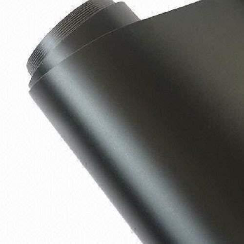 Elton Black Matte Adhesive Decorative Vinyl Shelf Liner Decorative Self Adhesive Vinyl Sheet For Table Top,Furniture, Almirah And Other Diy, Renovation Projects 24 X 192 Inches