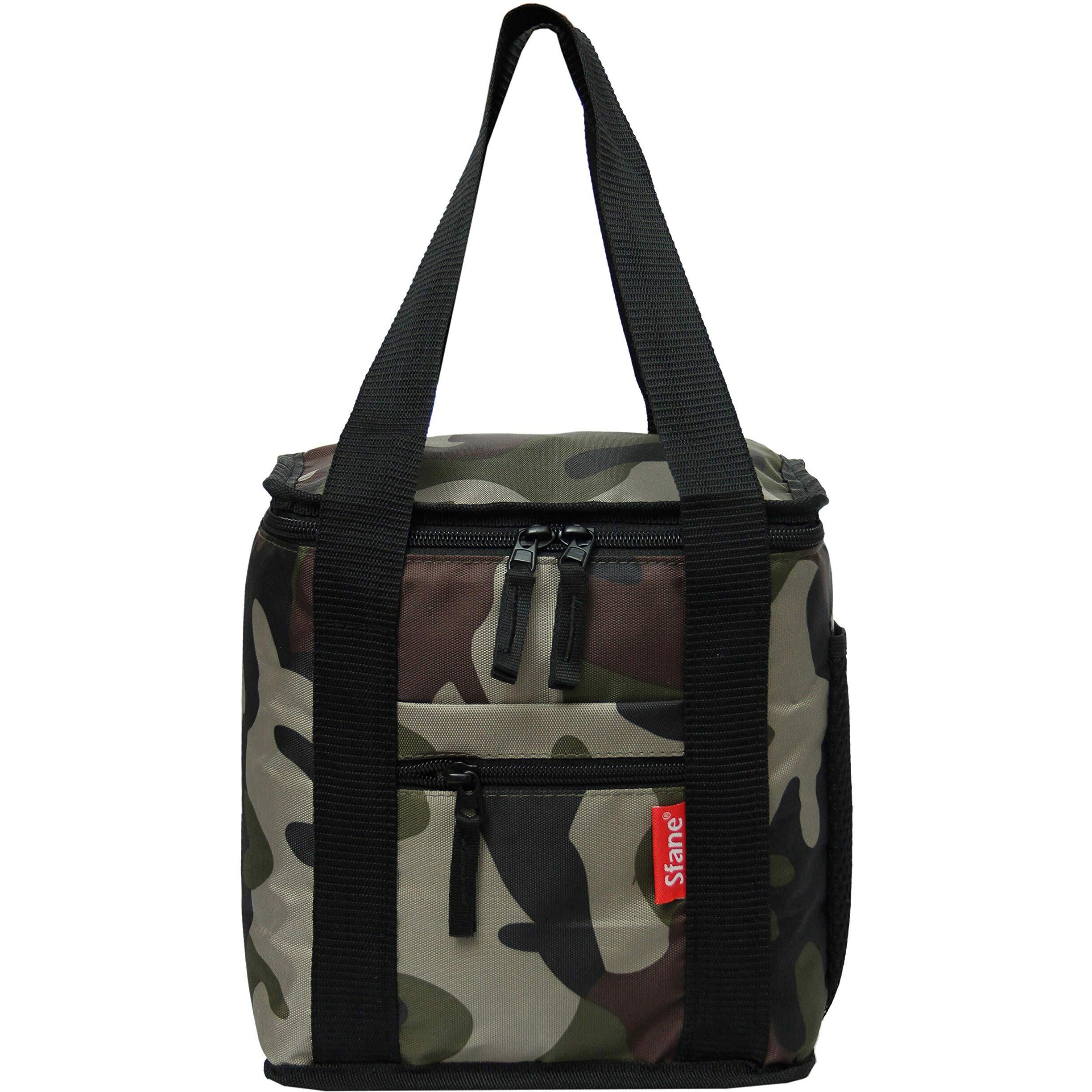 Sfane Insulated Mulicolor 9.50 Inches Lunch/Tiffin Bag.