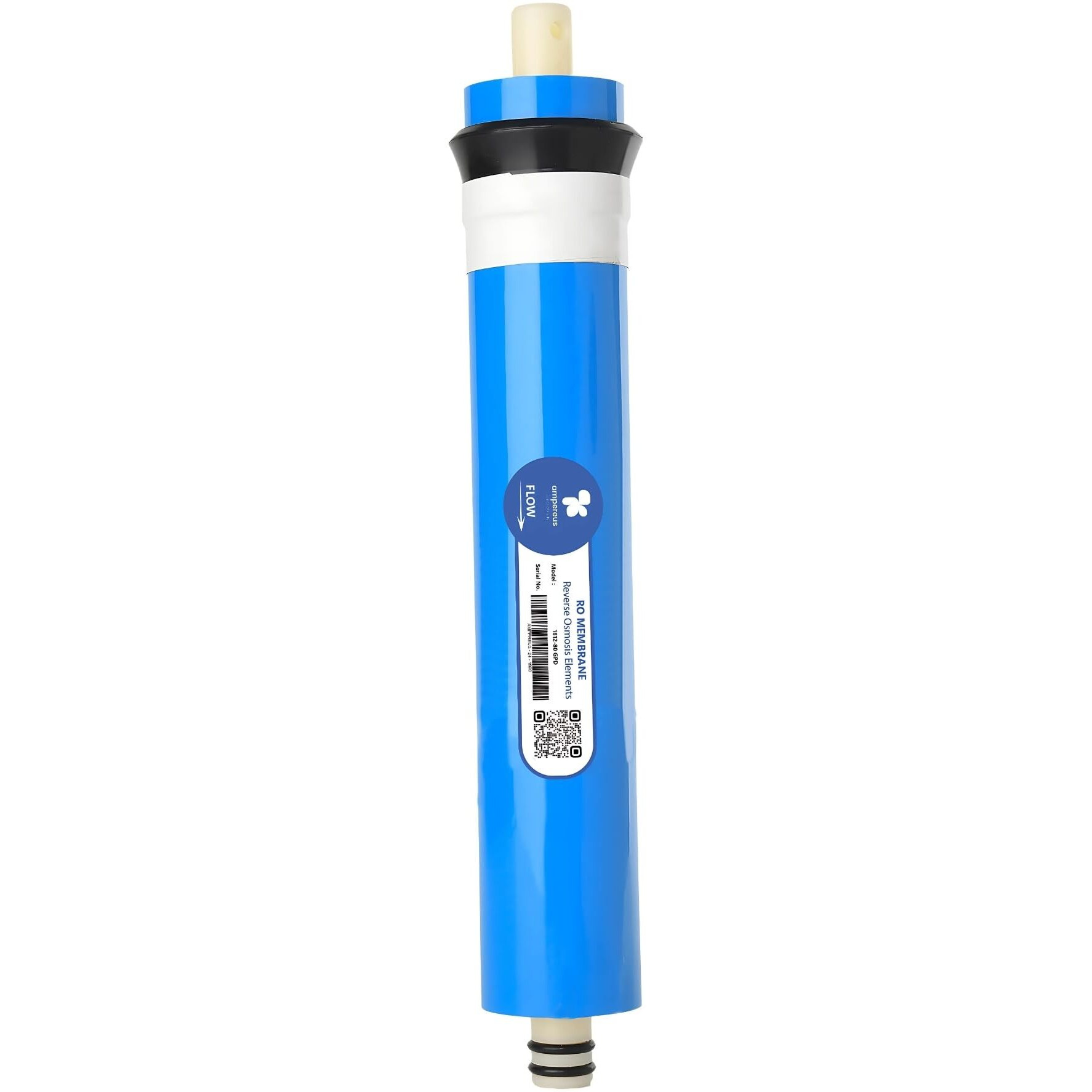Ampereus Ro Membrane Filter, Durable Membrane Filter 80 Gpd For Ro Water Purifier, Premium Membrane Filter Work Upto 1500 Tds, Ro Service Kit Compatible With All Ro Systems