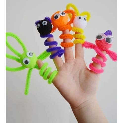 Amigozz Pipe Cleaner 12 Multi Color  100Pcs  For Hobby Crafts, Scrapbooking, Diy Accessory(Color As Per Availability)