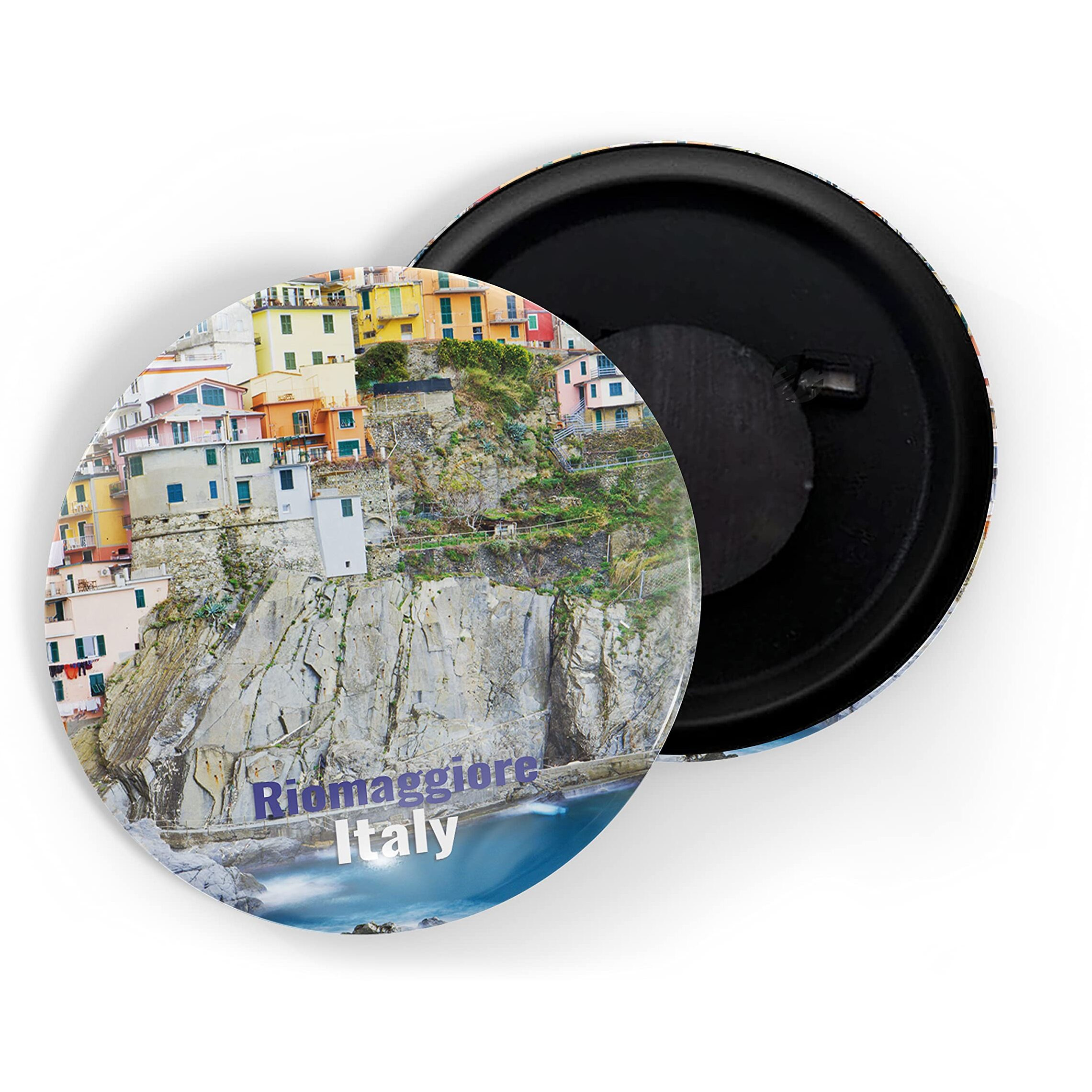 Dhcrafts Fridge Magnet Multicolor Famous Tourist Place Riomaggiore Italy Glossy Finish Design Pack Of 1