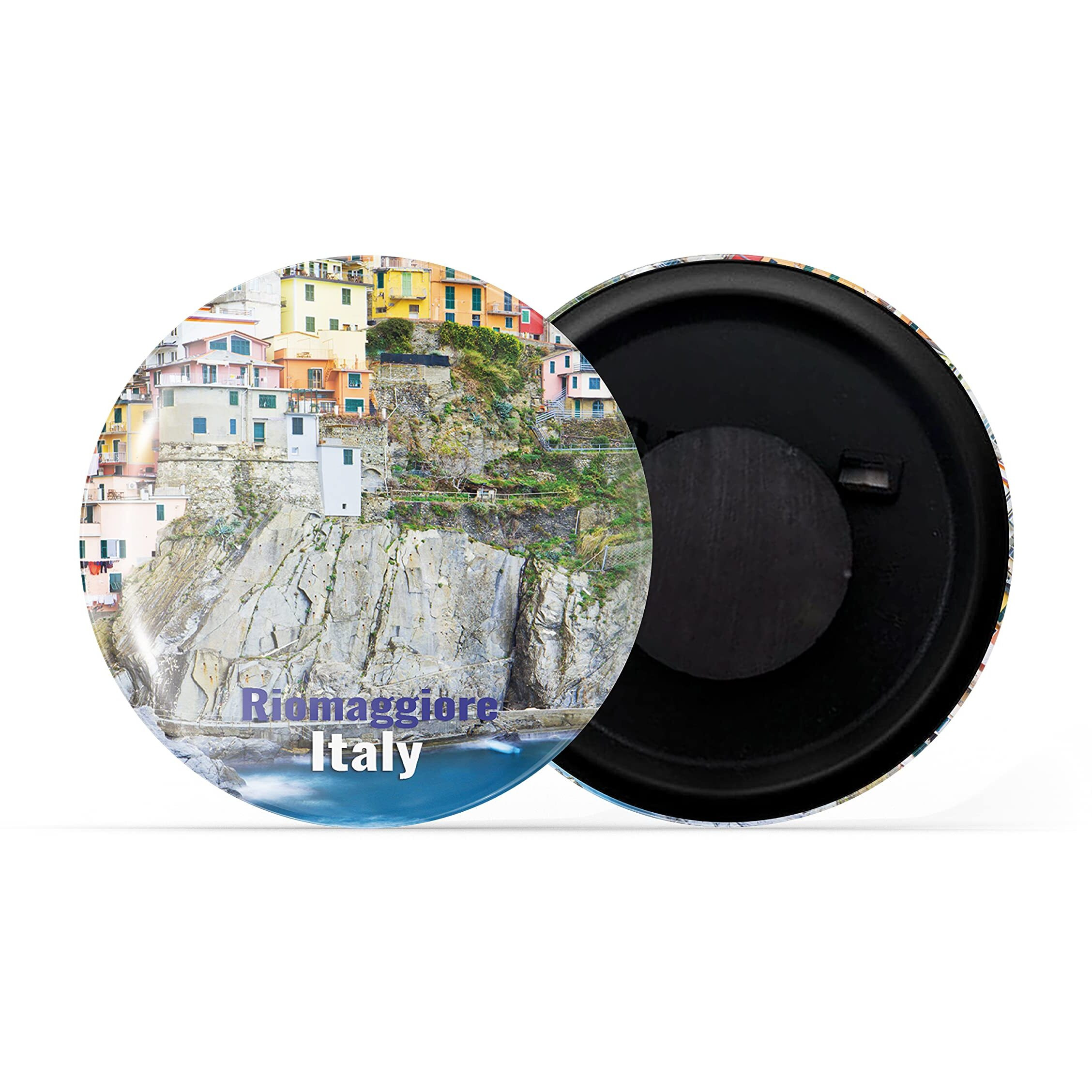 Dhcrafts Fridge Magnet Multicolor Famous Tourist Place Riomaggiore Italy Glossy Finish Design Pack Of 1