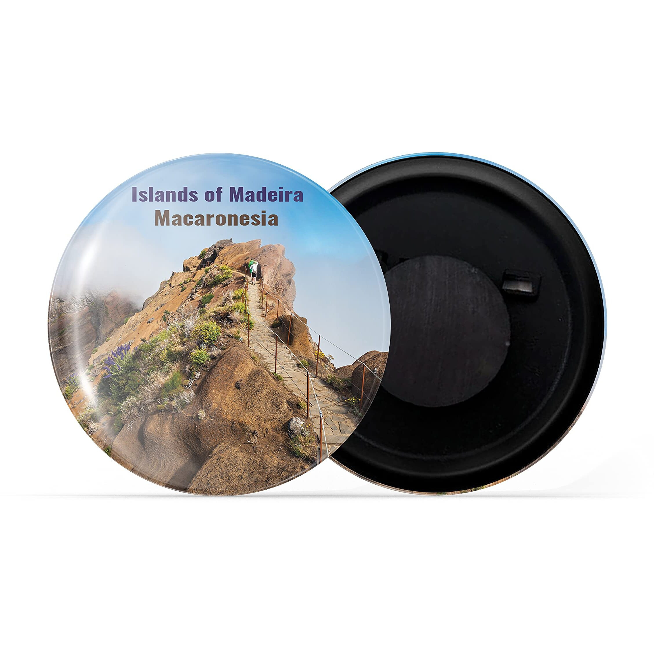 Dhcrafts Fridge Magnet Multicolor Famous Tourist Place Islands Of Madeira Macaronesia Glossy Finish Design Pack Of 1
