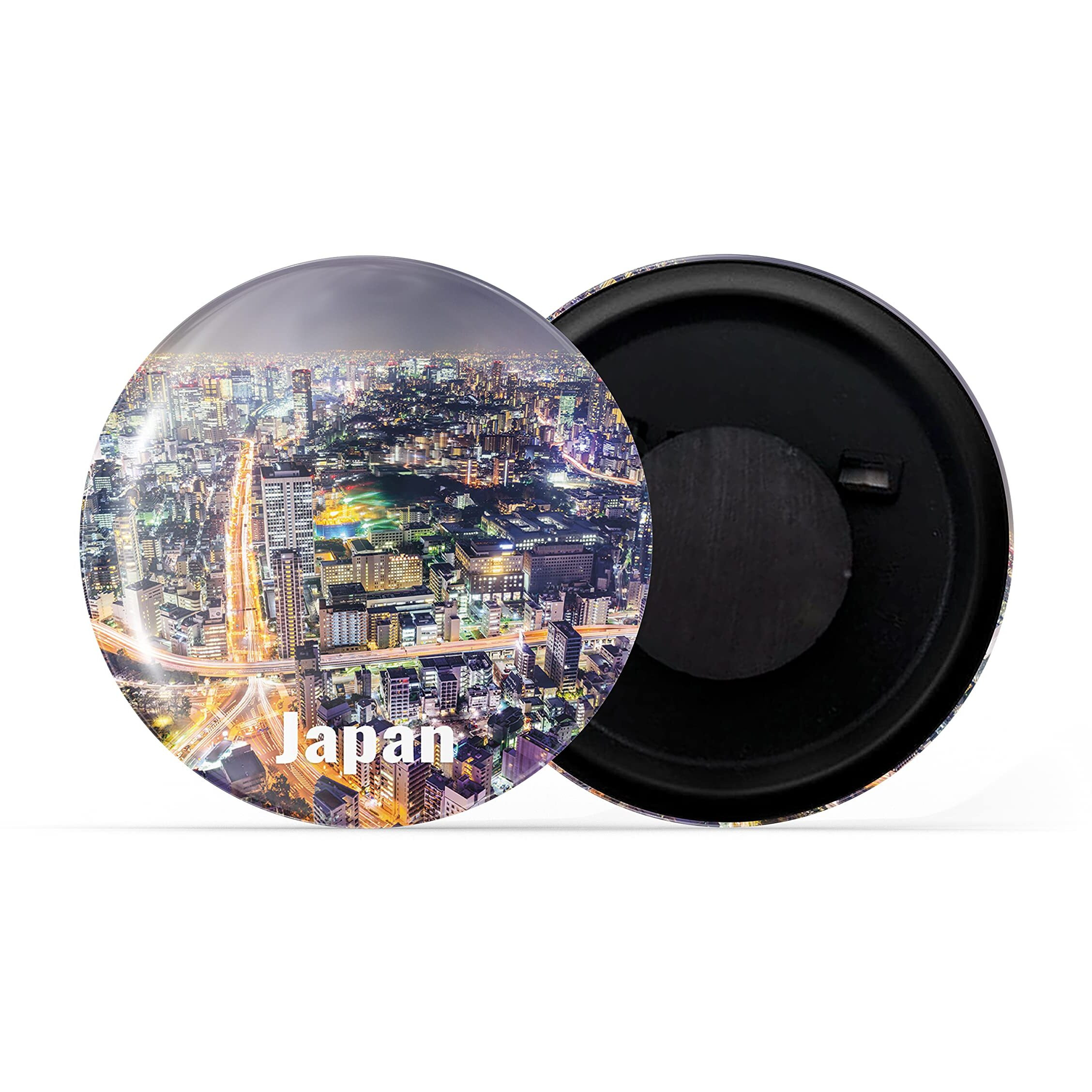 Dhcrafts Fridge Magnet Multicolor Famous Tourist Place Japan Glossy Finish Design Pack Of 1