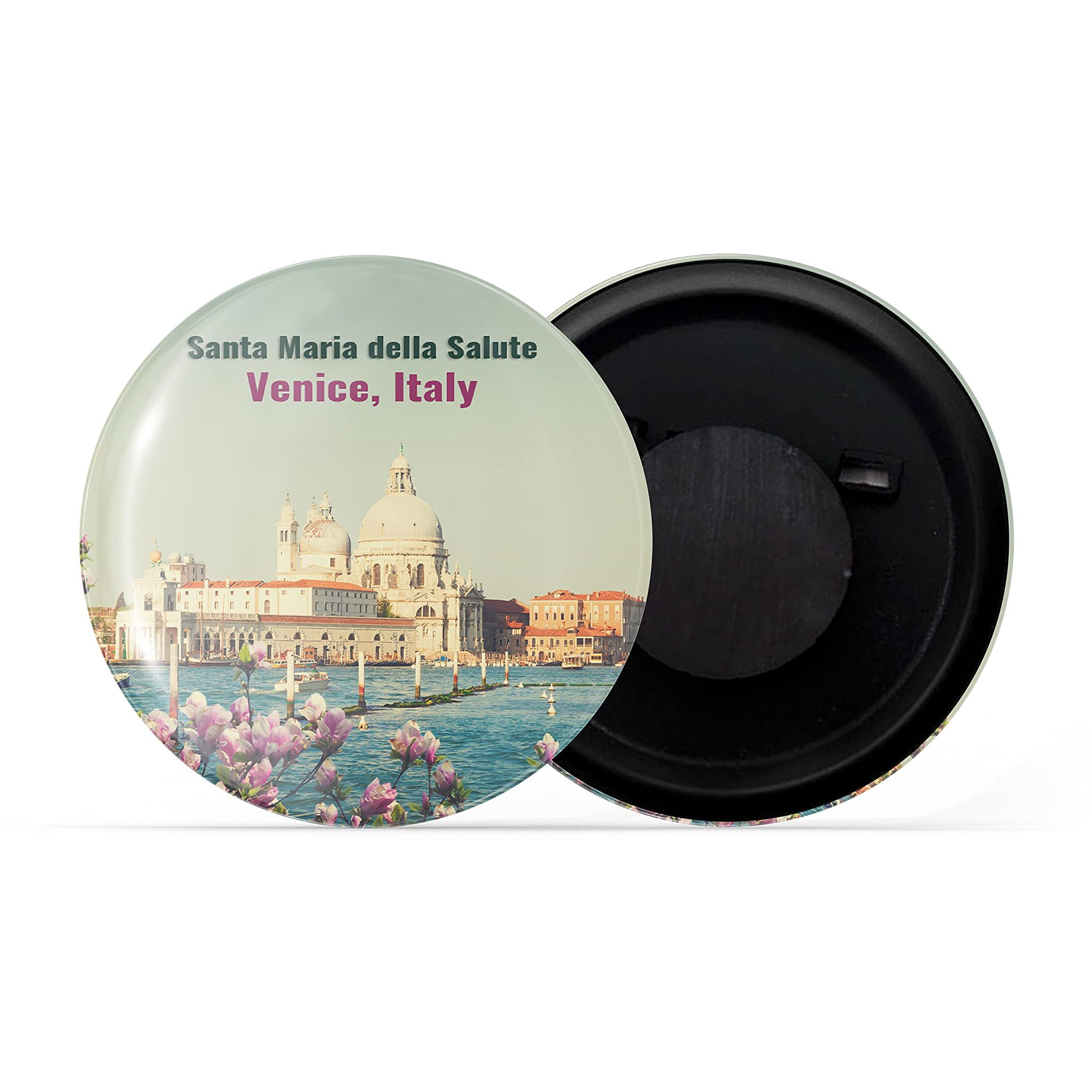 Dhcrafts Fridge Magnet Multicolor Famous Tourist Place Santa Maria Della Salute Venice Italy Glossy Finish Design Pack Of 1