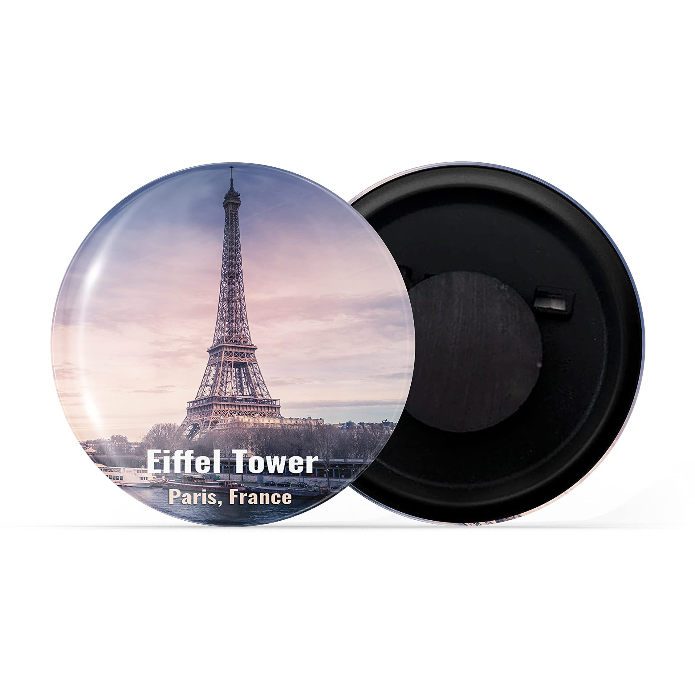 Dhcrafts Fridge Magnet Multicolor Famous Tourist Place Eiffel Tower Paris France D1 Glossy Finish Design Pack Of 1