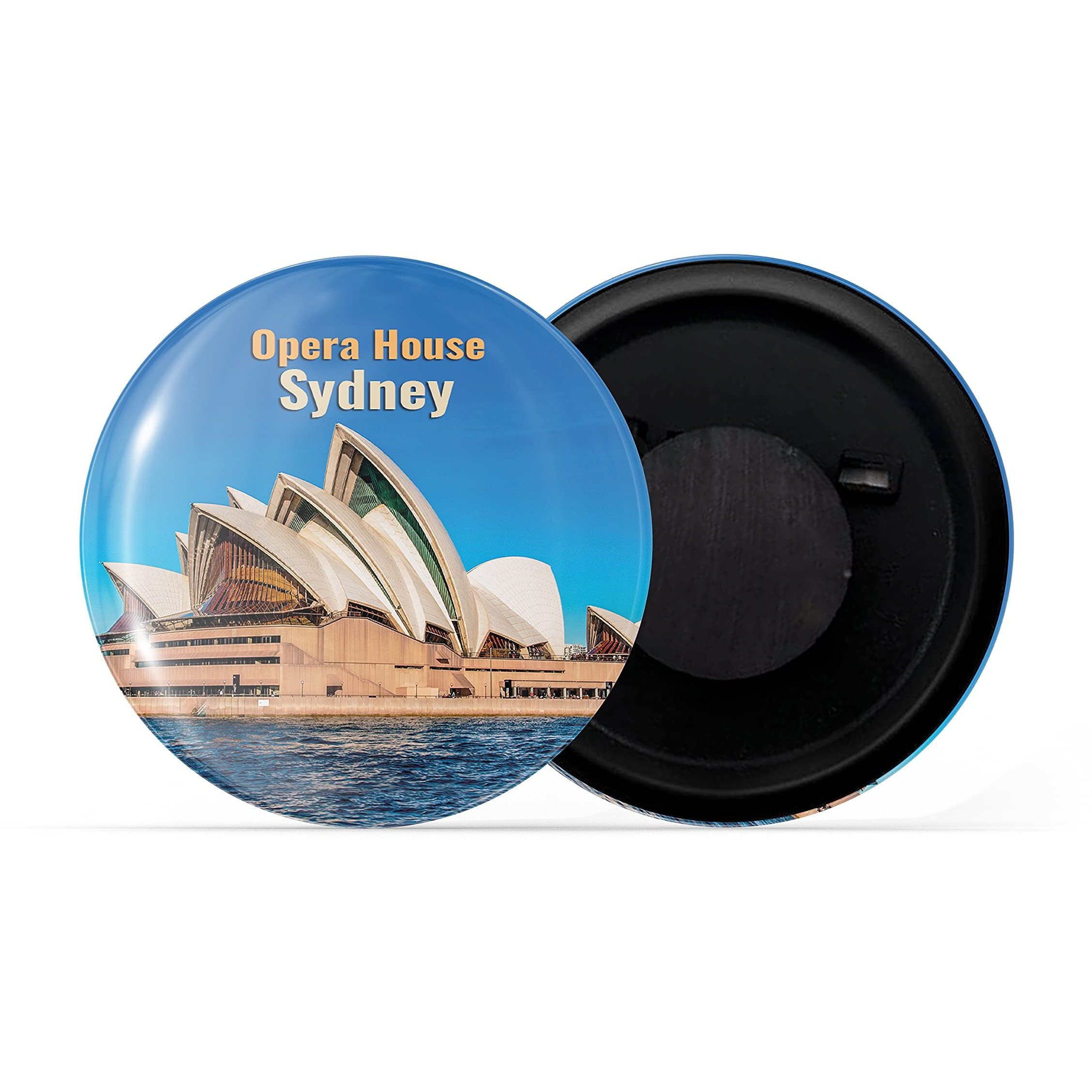 Dhcrafts Fridge Magnet Multicolor Famous Tourist Place Opera House Sydney Australia D4 Glossy Finish Design Pack Of 1