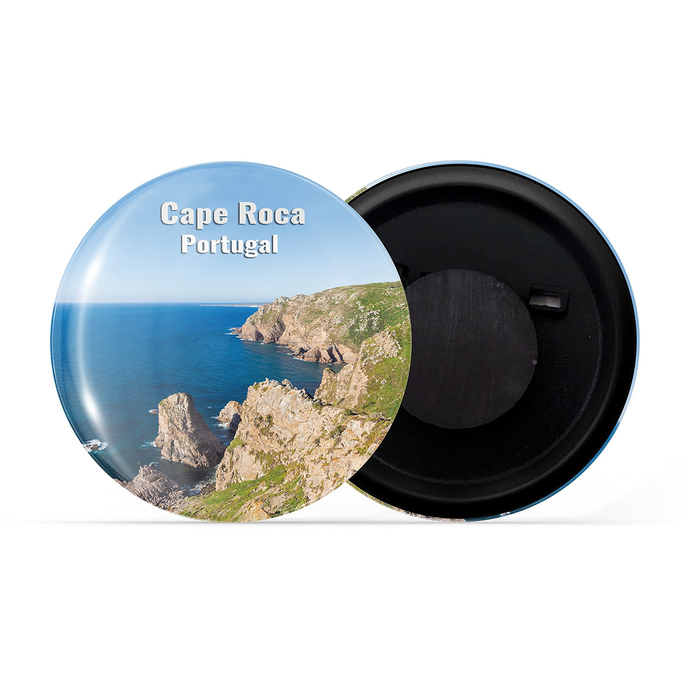 Dhcrafts Fridge Magnet Multicolor Famous Tourist Place Cape Roca Portugal Glossy Finish Design Pack Of 1